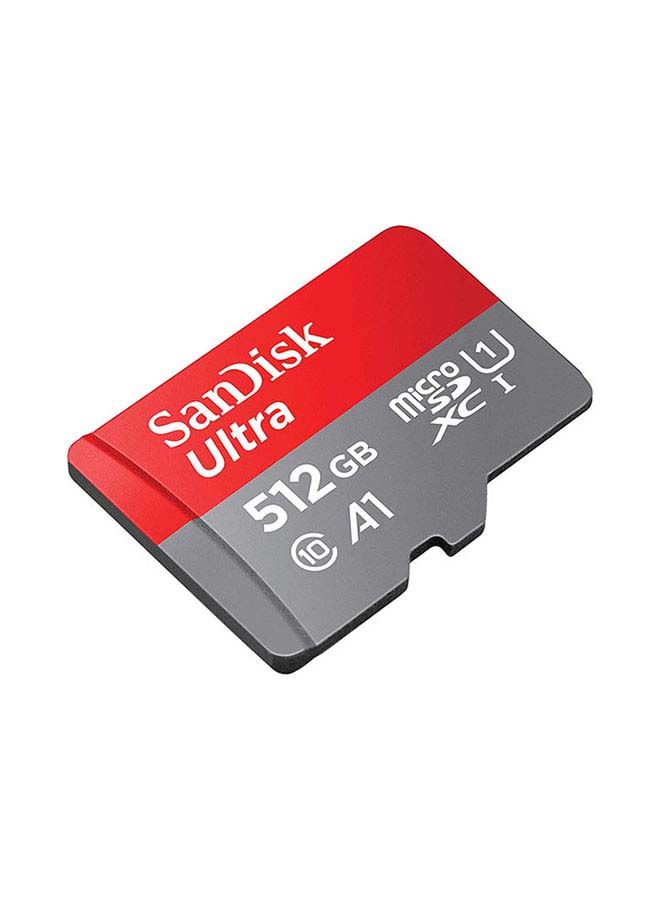 Sandisk - Ultra U1, C10, A1, UHS-1, 120MB/s R, 4x6, 10Y microSDXC Card 512 GB - Image 1