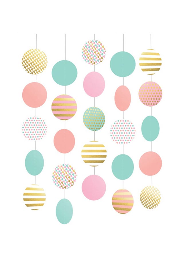 أمسكان طقم زخارف خيوط دائرية مُكوَّن من 5 قطع 5قدم - Image 1