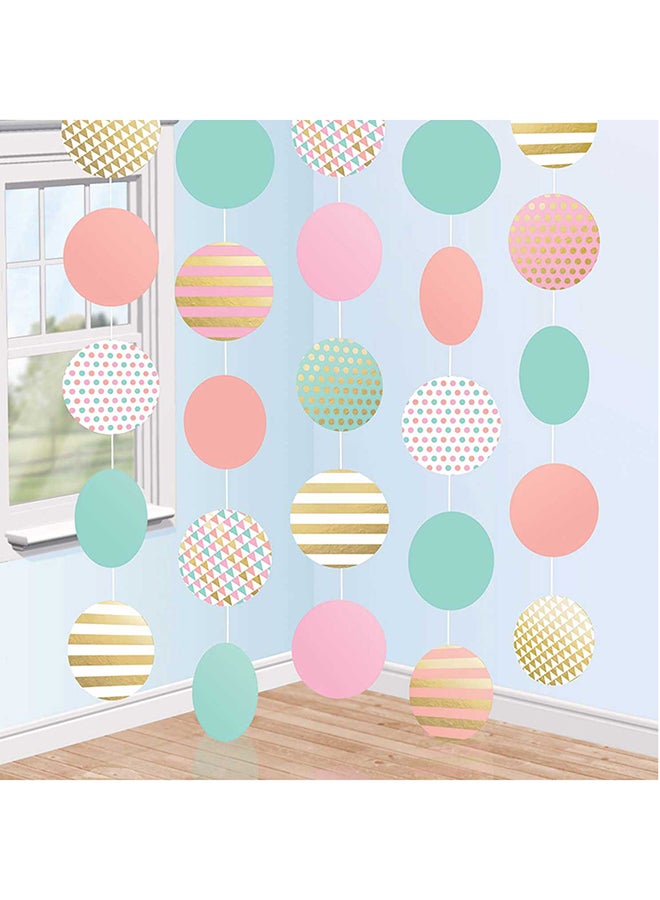 أمسكان طقم زخارف خيوط دائرية مُكوَّن من 5 قطع 5قدم - Image 2