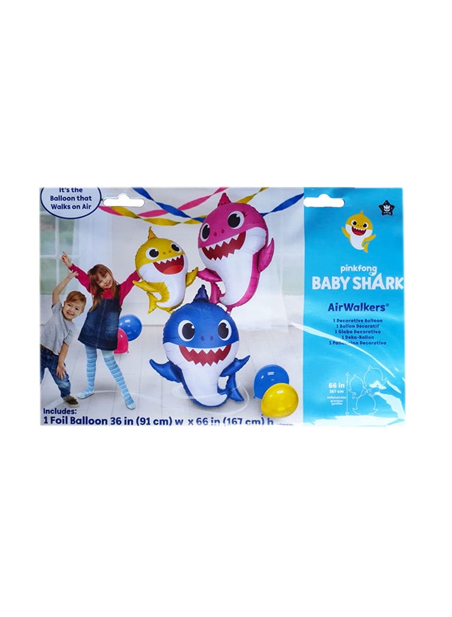 أناجرام بالون بيبي شارك إير وولكر 91x167 سم زينة لوازم الحفلات - Image 1