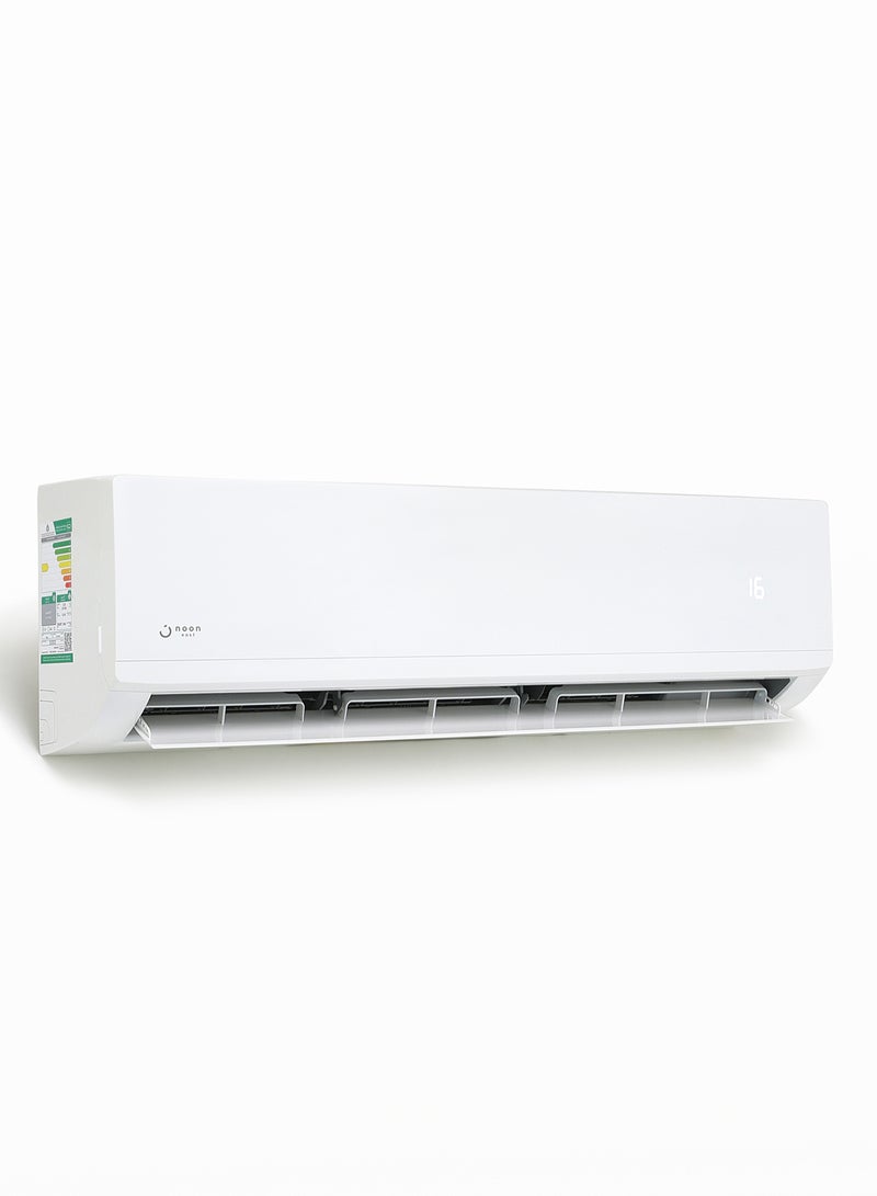 Noon East - Split Air Conditioner - 1 Ton 12000 BTU/ H - With Cooling Split AC Operation And HEPA Filteration air_conditioner White - Image 1