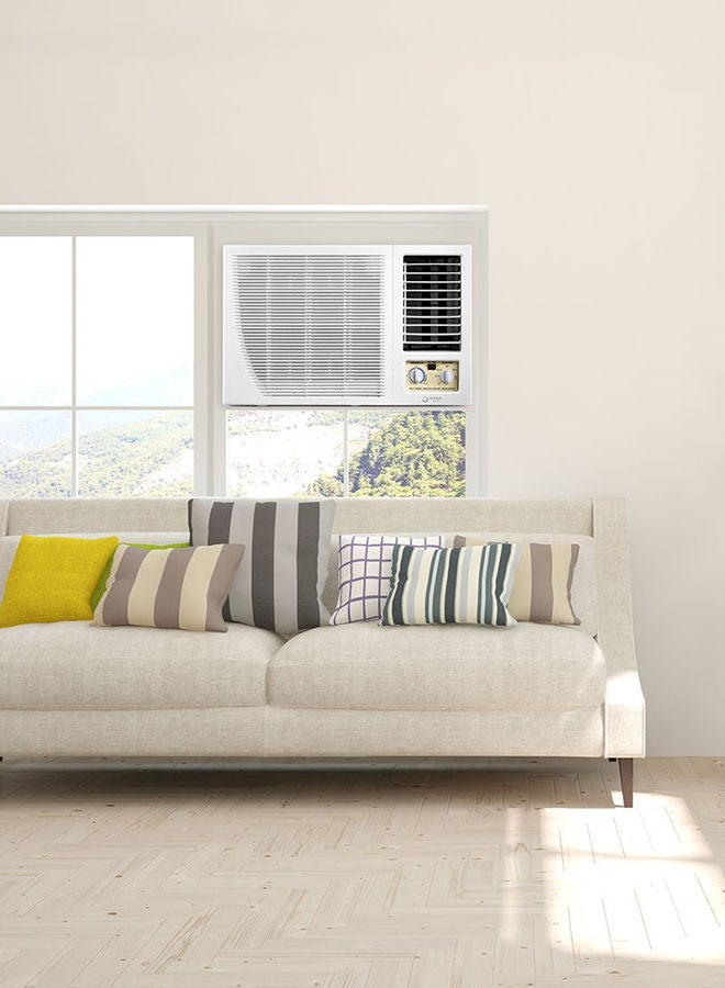 Window Air Conditioner - 1.5 Ton 18000 BTU/ H - With Cooling Window AC Operation And 2 Way Swing air_conditioner White