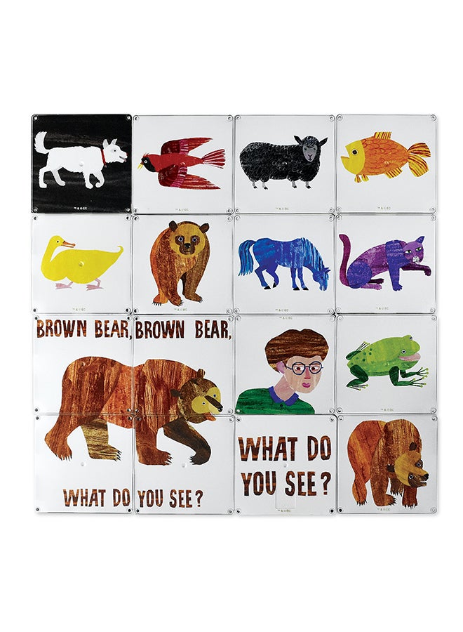 MAGNA-TILES - BB200101 Eric Carle Brown Bear 3+ Years - Image 1