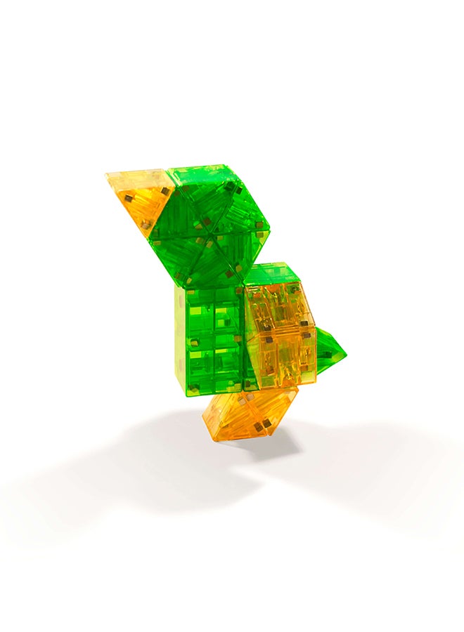 MAGNA-TILES - 19785 85-Piece 3D Magnetic Building Magna-Qubix Set 3_years - Image 1