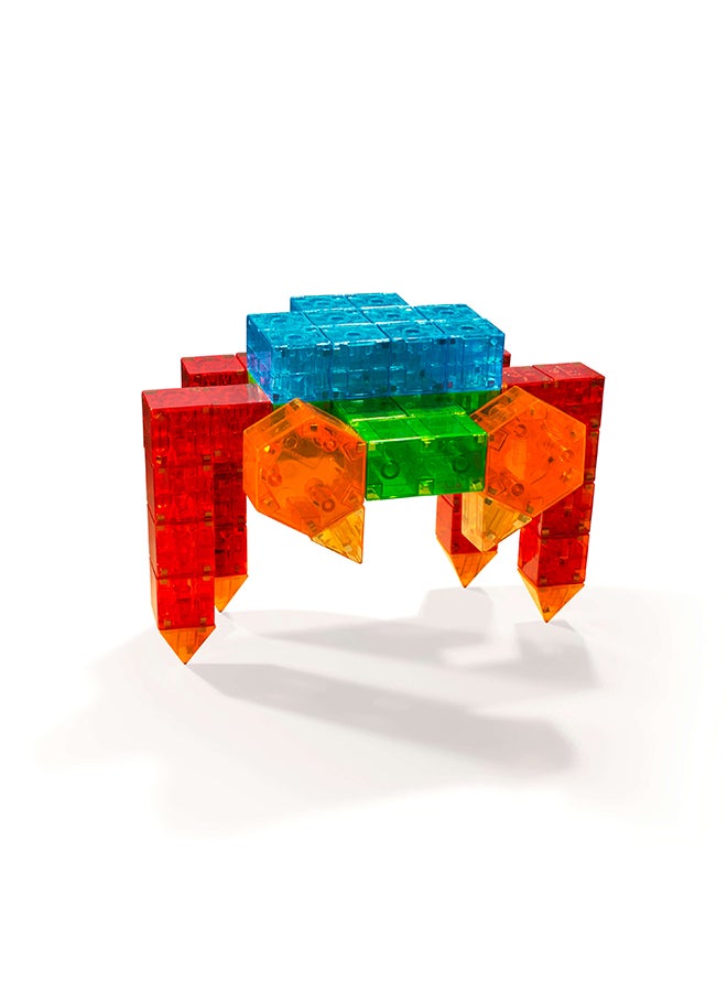 MAGNA-TILES - 19785 85-Piece 3D Magnetic Building Magna-Qubix Set 3_years - Image 1