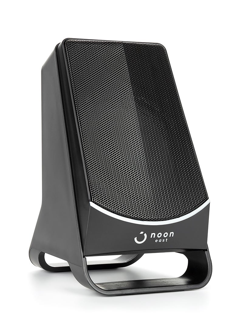 Noon East - Groove 5.1 Multimedia Bluetooth Home Theater Speaker - With 45 W Output, Display, Remote Control, USB Playback EM-5190FST Black Groove 5.1 - Image 1