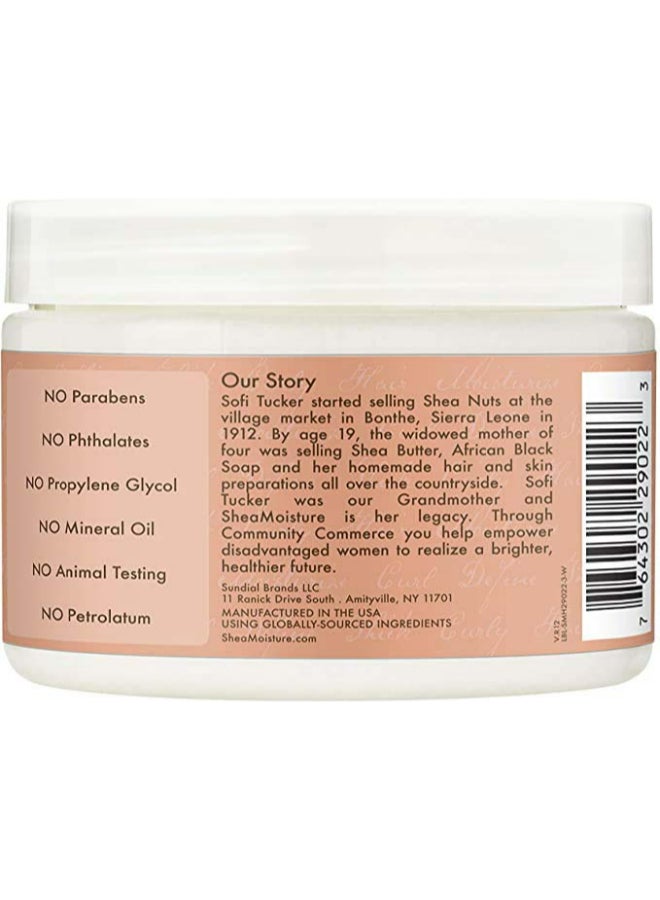 SheaMoisture - Organic Curl Enhancing Smoothie White 340grams - Image 1