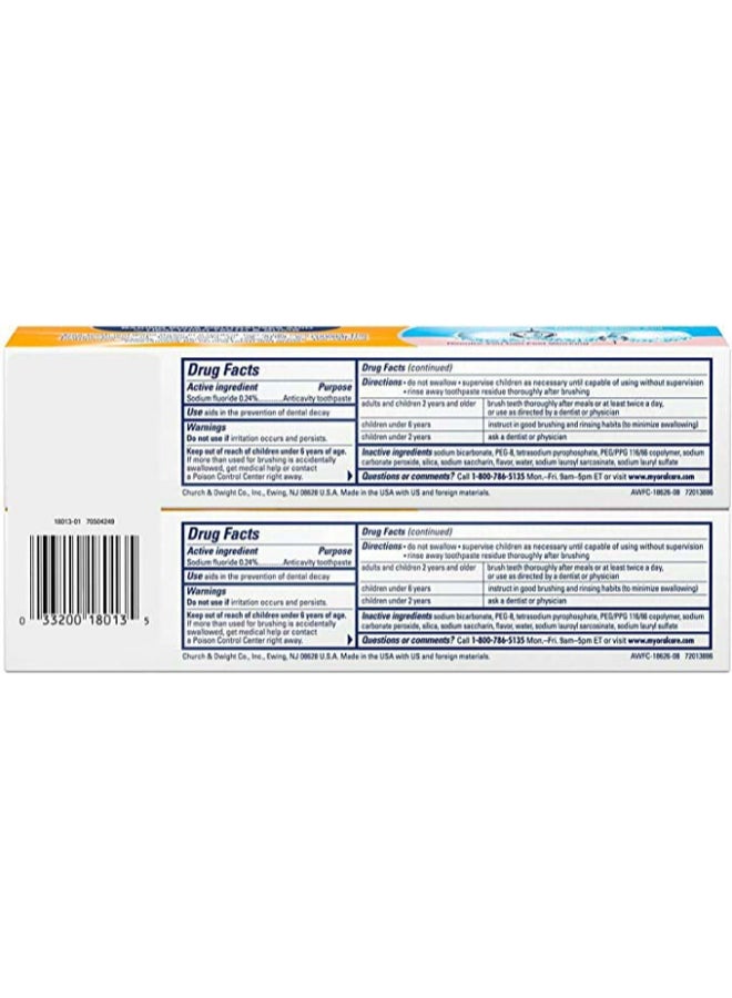 Arm & Hammer Pack Of 2 Advance White Extreme Whitening Toothpaste - Image 2