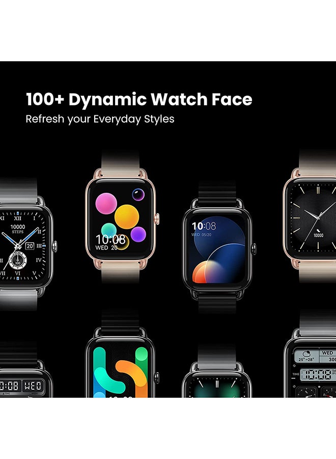 Haylou - RS4 Plus Smartwatch Retina AMOLED HD Display 105 Sports Mode SpO2 Heart Rate Metal Magnetic strap Silver - Image 1