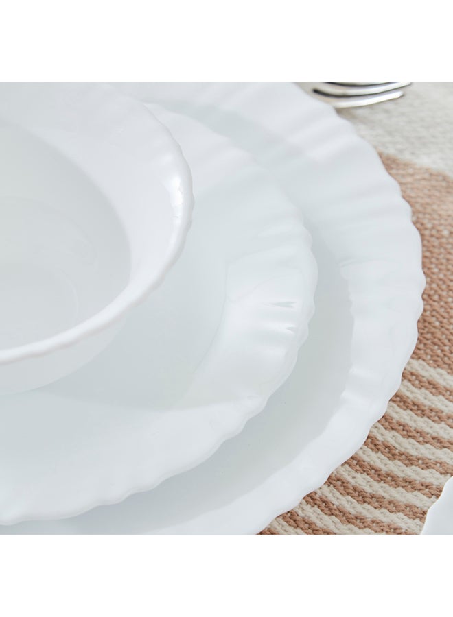 Home Box - Feston 12-Piece Opalware Dinner Set White - Image 1
