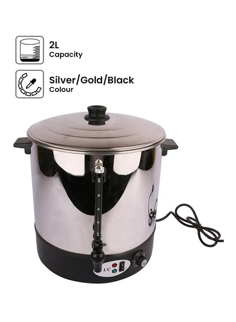 Electric Kettle 2 L DLC-B16 Silver/Gold/Black