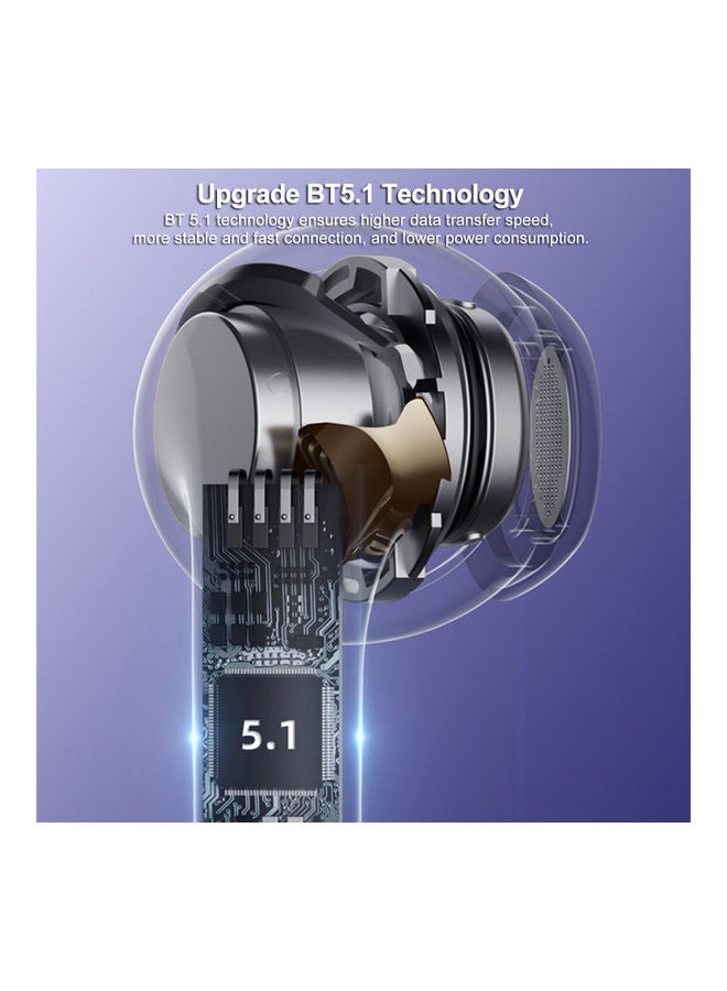 Lenovo LP40 True Wireless In Ear Headset with Mic Purple - Image 5