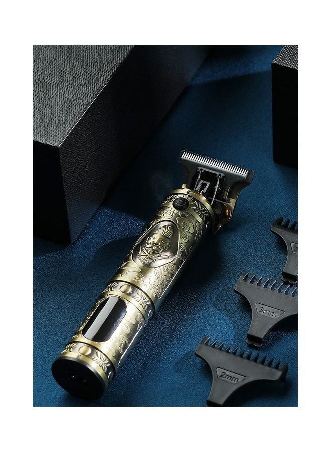 VGR Hair Clippers Beard Trimmer For Men Gold - Image 4