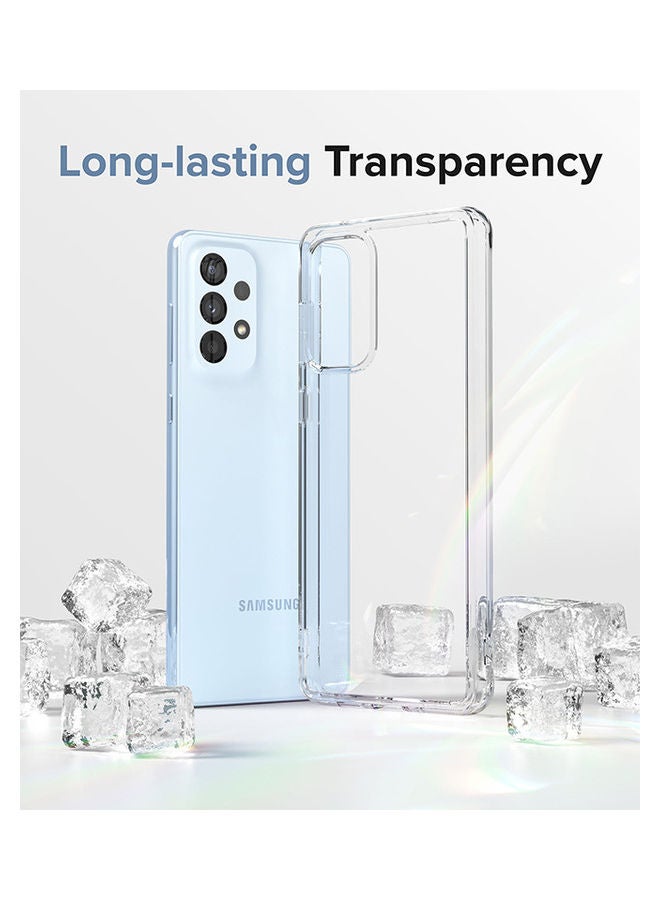 Ringke Fusion Series Cover for Samsung Galaxy A53 5G Case Transparent Thin Hard Back - Clear - Image 3