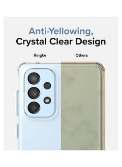 Ringke Fusion Series Cover for Samsung Galaxy A53 5G Case Transparent Thin Hard Back - Clear  - Image 4