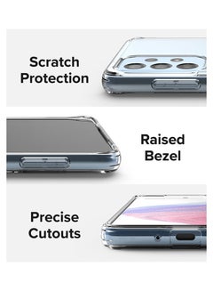 Ringke Fusion Series Cover for Samsung Galaxy A53 5G Case Transparent Thin Hard Back - Clear  - Image 5