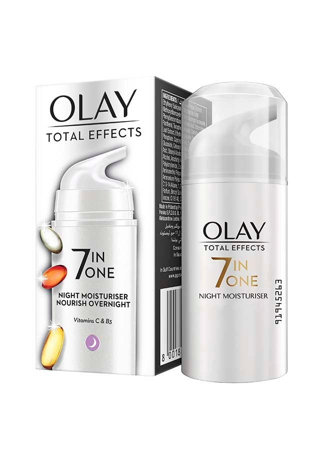 Olay Total Effects 7 In One Night Moisturizer Cream 15ml  - Image 2