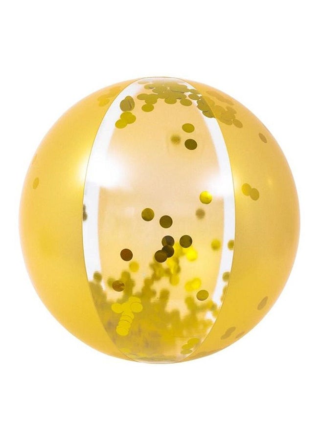 Jilong Glitter Gold Beach Ball 50cm  - Image 1