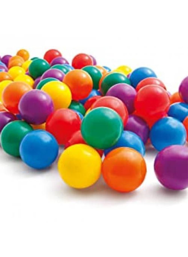 INTEX 100-Piece Coloured Ball Set 48.3x43.2x30.5cm  - Image 4
