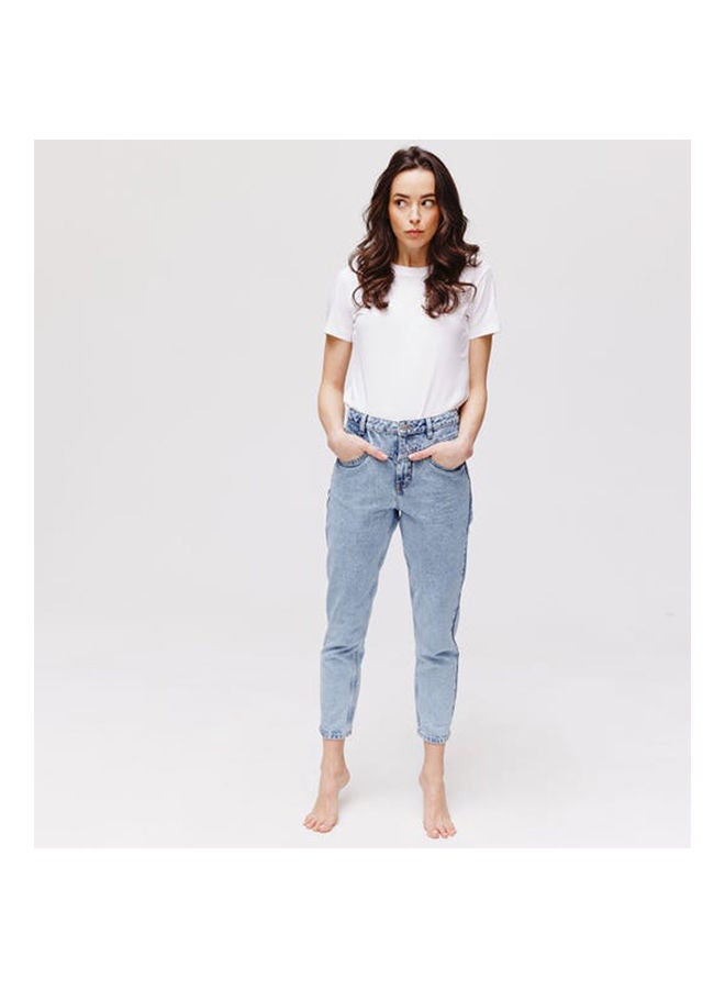 promod Marcel High-Waist Jeans Light Denim - Image 1