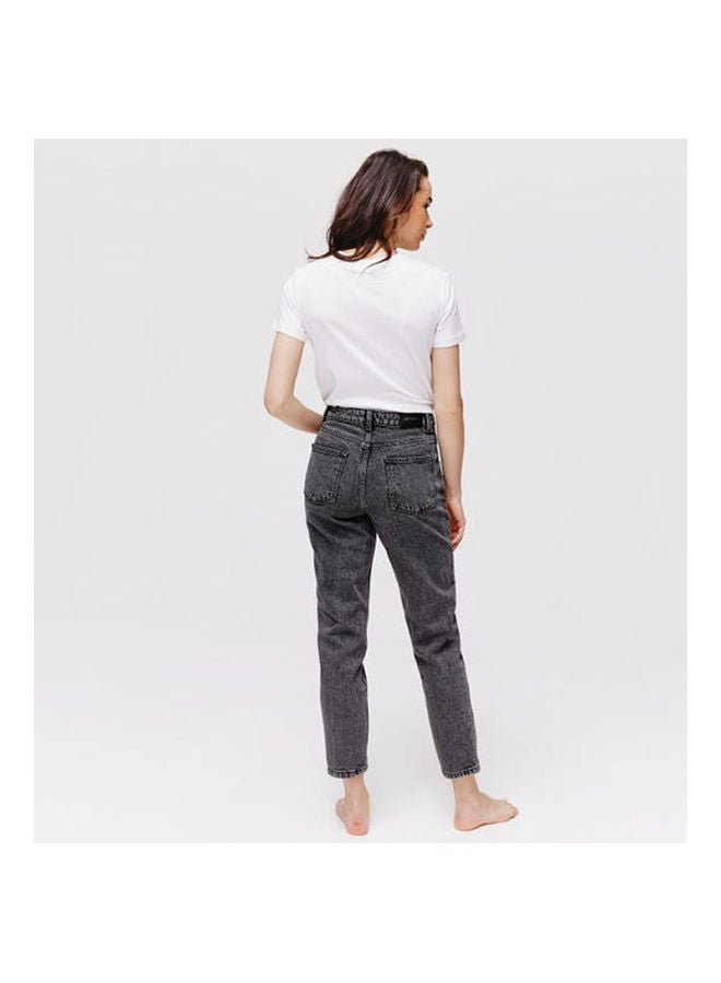promod Marcel High-Waist Jeans Black Denim - Image 2