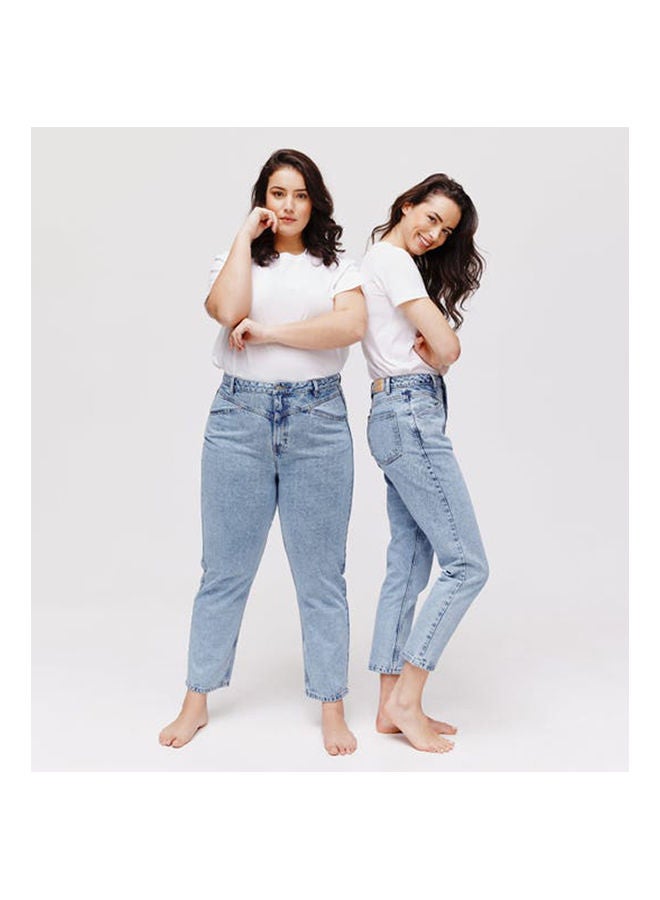 promod Marcel High-Waist Jeans Light Denim - Image 2