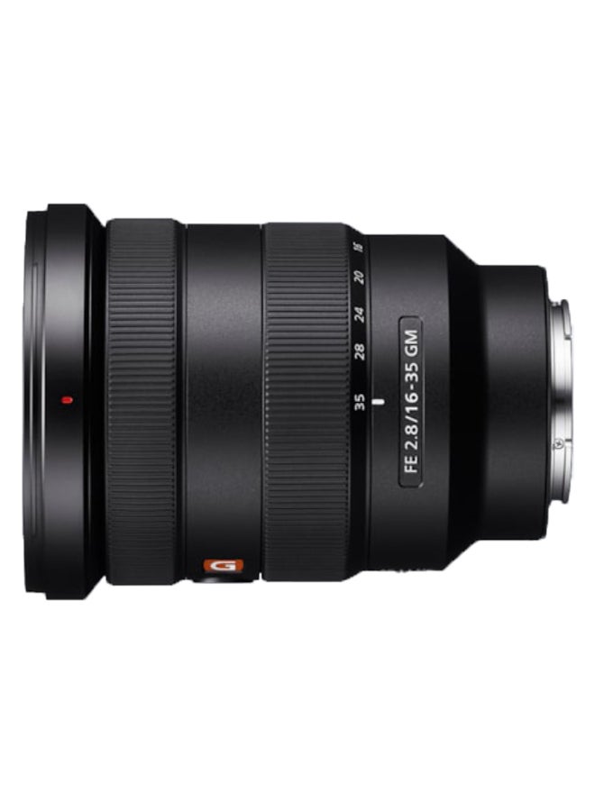 Sony - FE 16–35 mm F2.8 Premium G Master Series Wide-Angle Zoom Lens And Smooth Bokeh, SEL1635GM, Black, 1 Year Warranty Black - Image 1