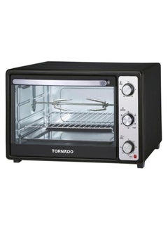 تورنيدو فرن كهربائي 46 لتر 1 شواية مروحة 46 L 1800 W TEO-46NE(K) بلاك/فضي  - Image 2