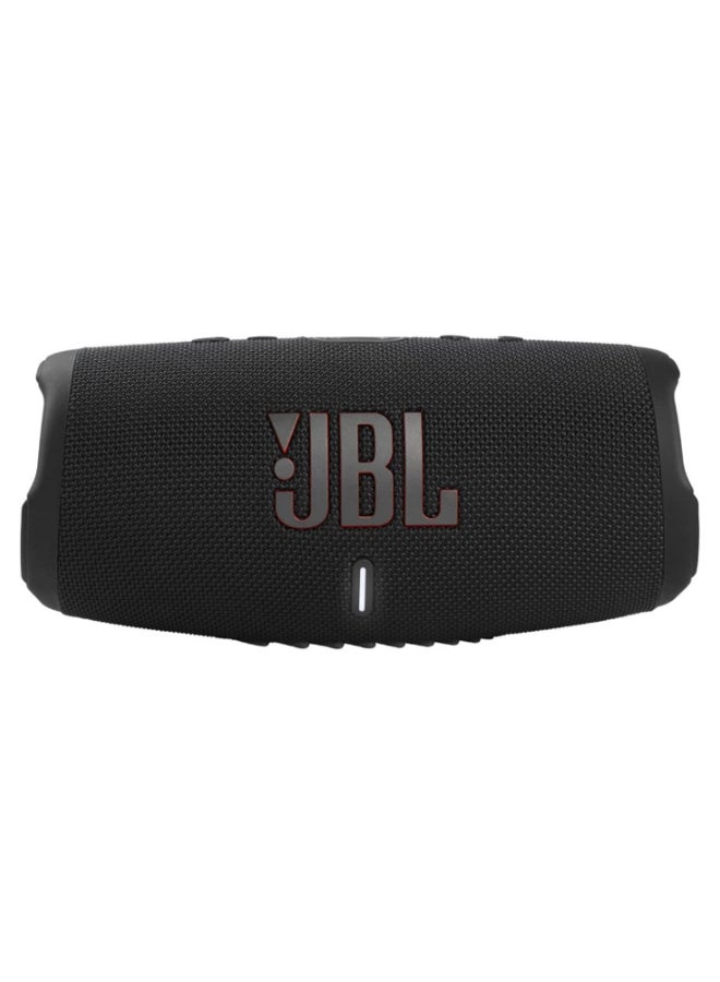 Charge 5 Portable Bluetooth Speaker Splash Proof Black