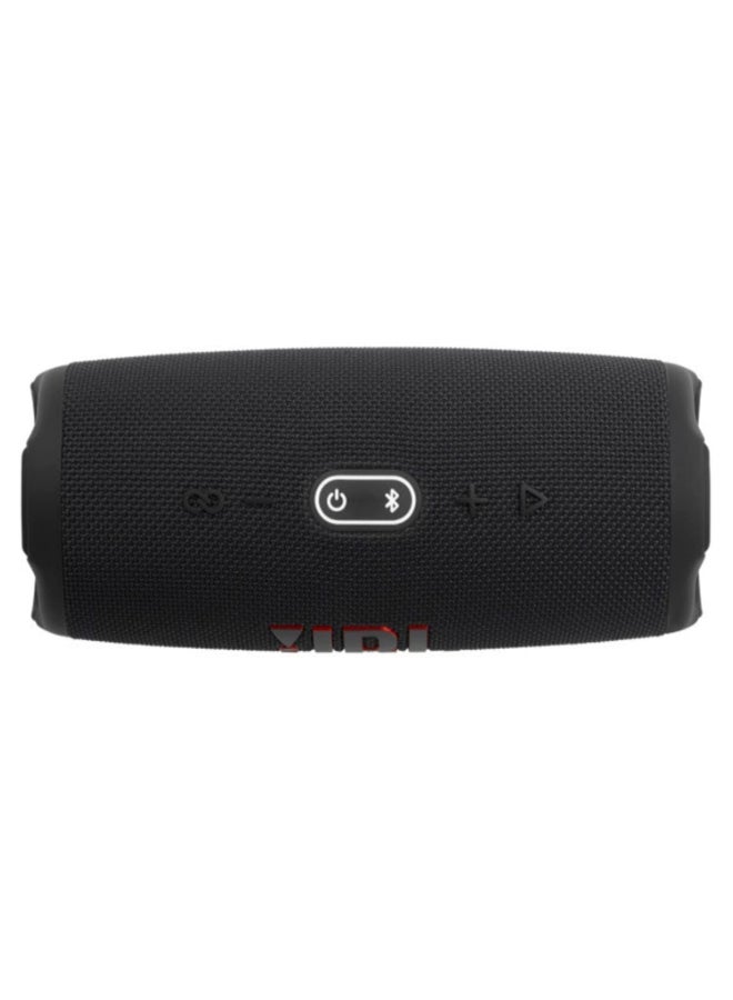 Charge 5 Portable Bluetooth Speaker Splash Proof Black