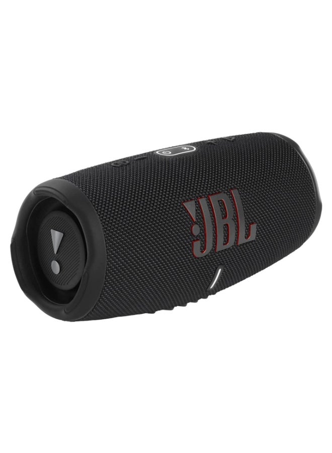 Charge 5 Portable Bluetooth Speaker Splash Proof Black