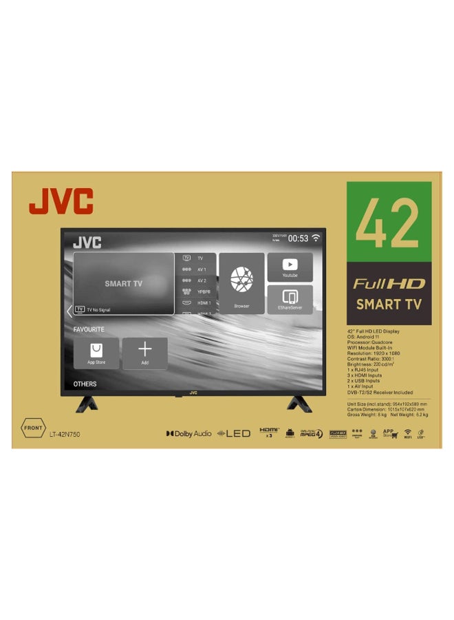 42- inch FULL HD Smart TV LT-42N750 Black 