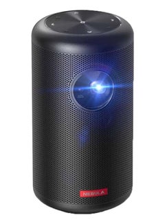 Capsule II Smart Mini 720p HD Portable Projector With Wi-Fi DLP 8W Speaker D2421 Black