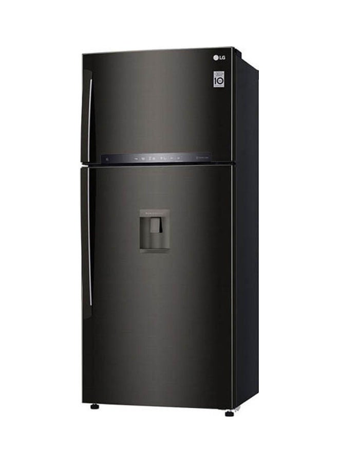 LG - Refrigerator No Frost With Inverter Motor GN-F722HXHL Black - Image 1