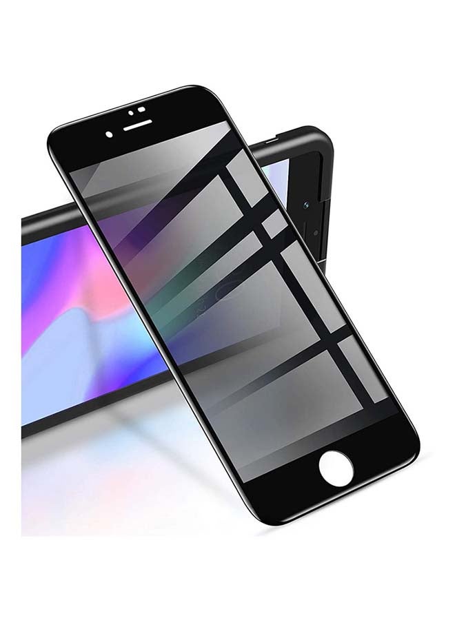 Theodor Privacy Anti-Spy Tempered Glass Screen Protector For iPhone 8 Black - Image 1