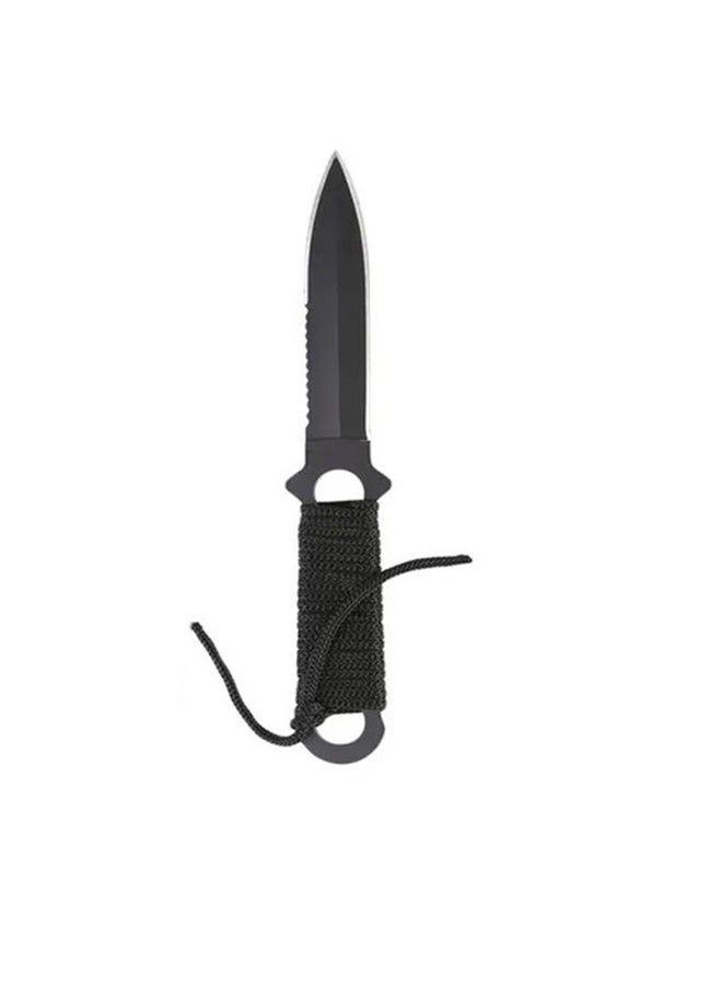 Pointed Arc Head Outdoor Survival Straight Pocket Knife - v1653889935/N13262571A_2