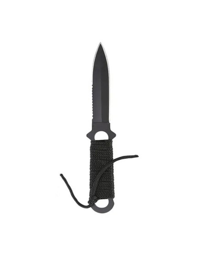 OUTAD Pointed Arc Head Outdoor Survival Straight Pocket Knife  - Image 2