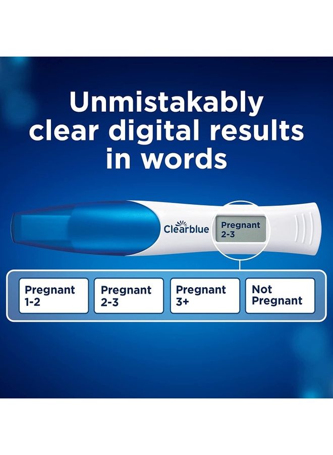 Pregnancy Test Combo Pack Double Check and Date (2 Test)