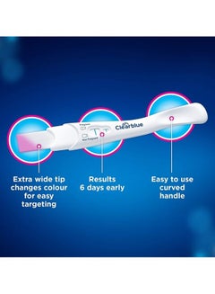 Clearblue Ultra Early Pregnancy Test 2 Count  - Image 5