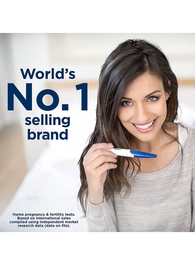 Advanced Digital Ovulation Tests With Bonus Pregnancy Test (10 + 1 Test)