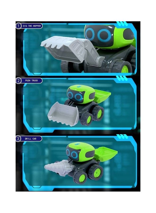MYTOYS - Intelligent Programming Robot Car Electric Drill Truck Space Transportation - Image 1