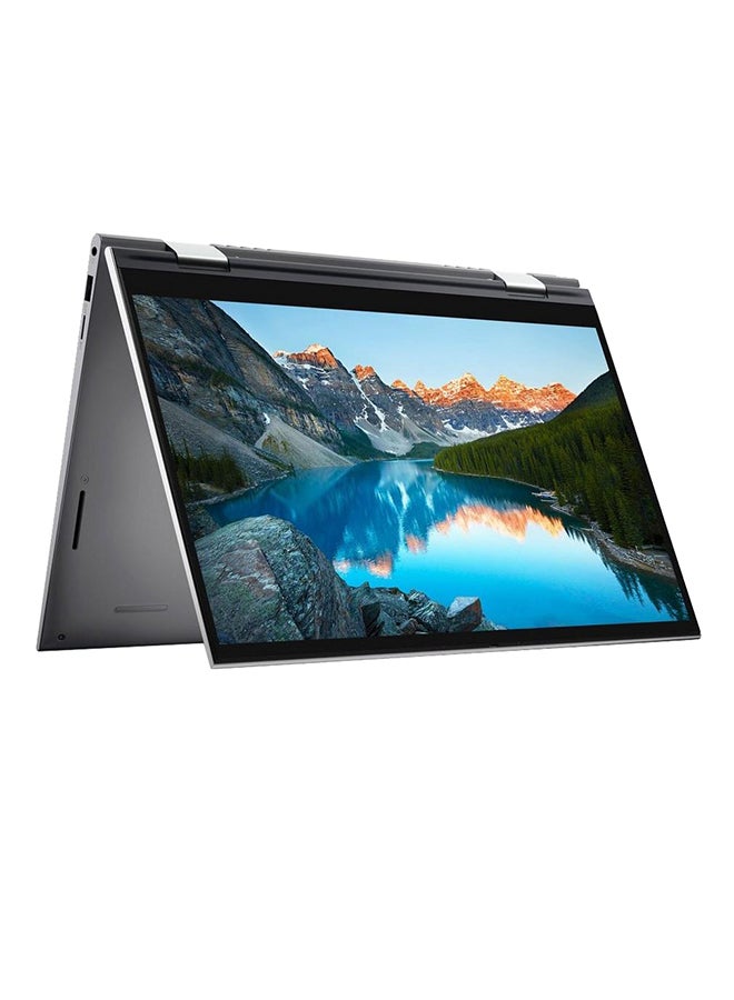 DELL - Inspiron 14 5410 Convertible Laptop With 14' Full HD Display,Intel 11th Gen Core i5-1155G7/8 GB RAM/512GB SSD/Integrated Graphics/Windows 10 Home/International Version English/Arabic Silver - Image 1