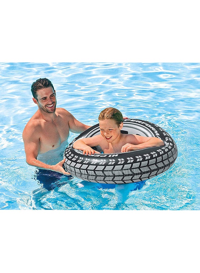 INTEX Giant Tire Air Filling Floating Swimming Tube 16.5x29.8x16cm - Image 3