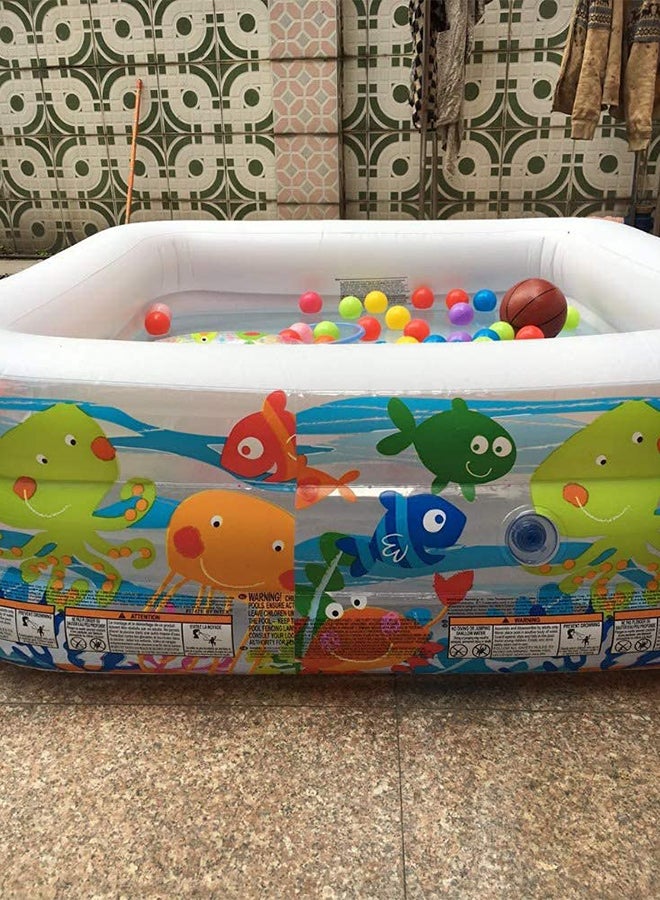 INTEX Swim Center Clear View Aquarium Pool 159x159x50cm - Image 5