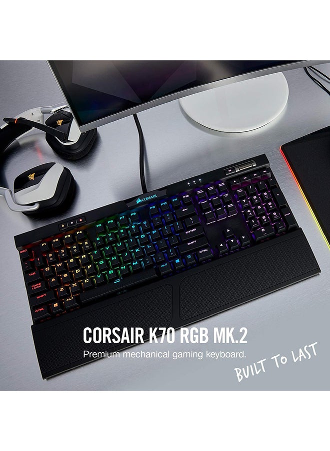 CORSAIR - Corsair K70 RGB PRO Wired Mechanical Gaming Keyboard - Image 1