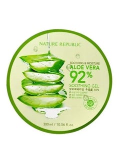NATURE REPUBLIC Aloe Vera Soothing Gel With Nature's Answer Licorice Root Serum 300+30ml  - Image 2