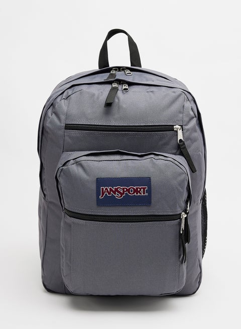 Big Student Backpack Grey