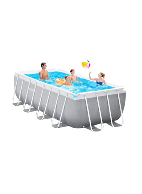 حوض سباحة مستطيل بإطار منشور 300x175x80سم