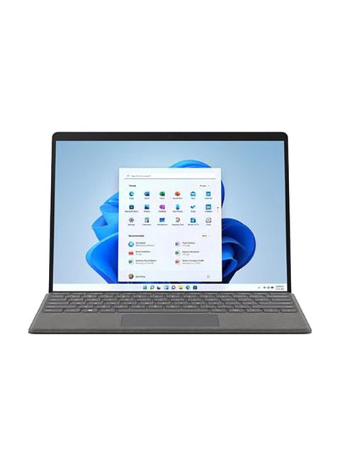 Surface Pro 8 Laptop With 13-Inch Display, Core i5 Processor/8GB RAM/256GB SSD/Windows 11/Iris Xe Integrated Graphics/ English/Arabic Platinum