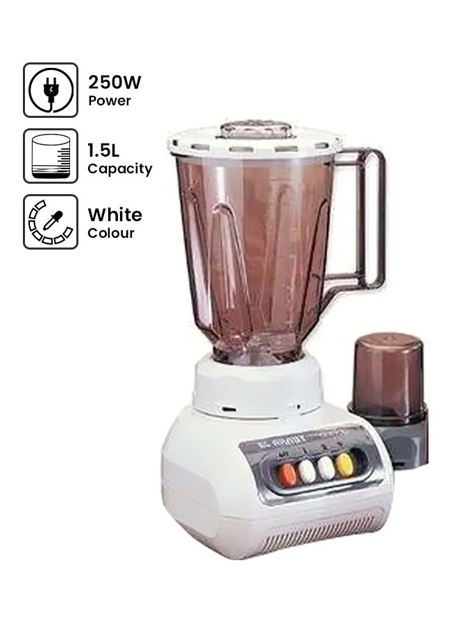 TORNADO Countertop Blender With Coffee Grinder 250W 1.5 L 250.0 W MX900 / 2 White